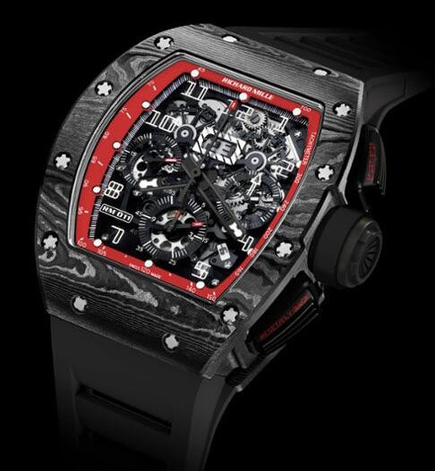 Richard Mille watch Replica RM 011 Felipe Massa Black Night